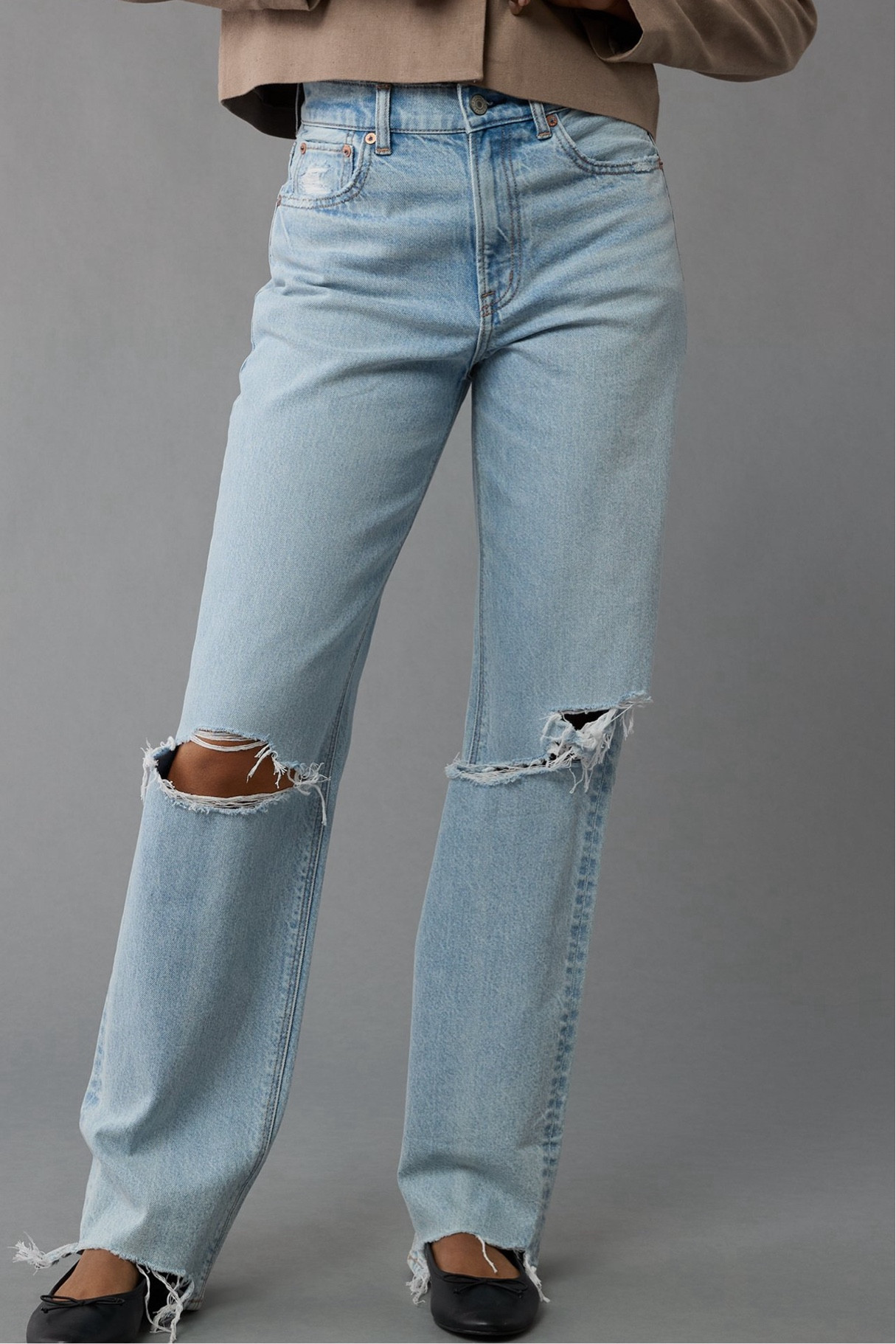 These jeans are so comfortable! Little stretch but baggy! Size down!

#LTKBacktoSchool