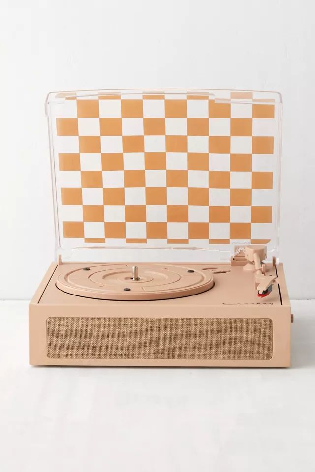 Crosley UO Exclusive Checkered Ryder Turntable | Urban Outfitters (US and RoW)