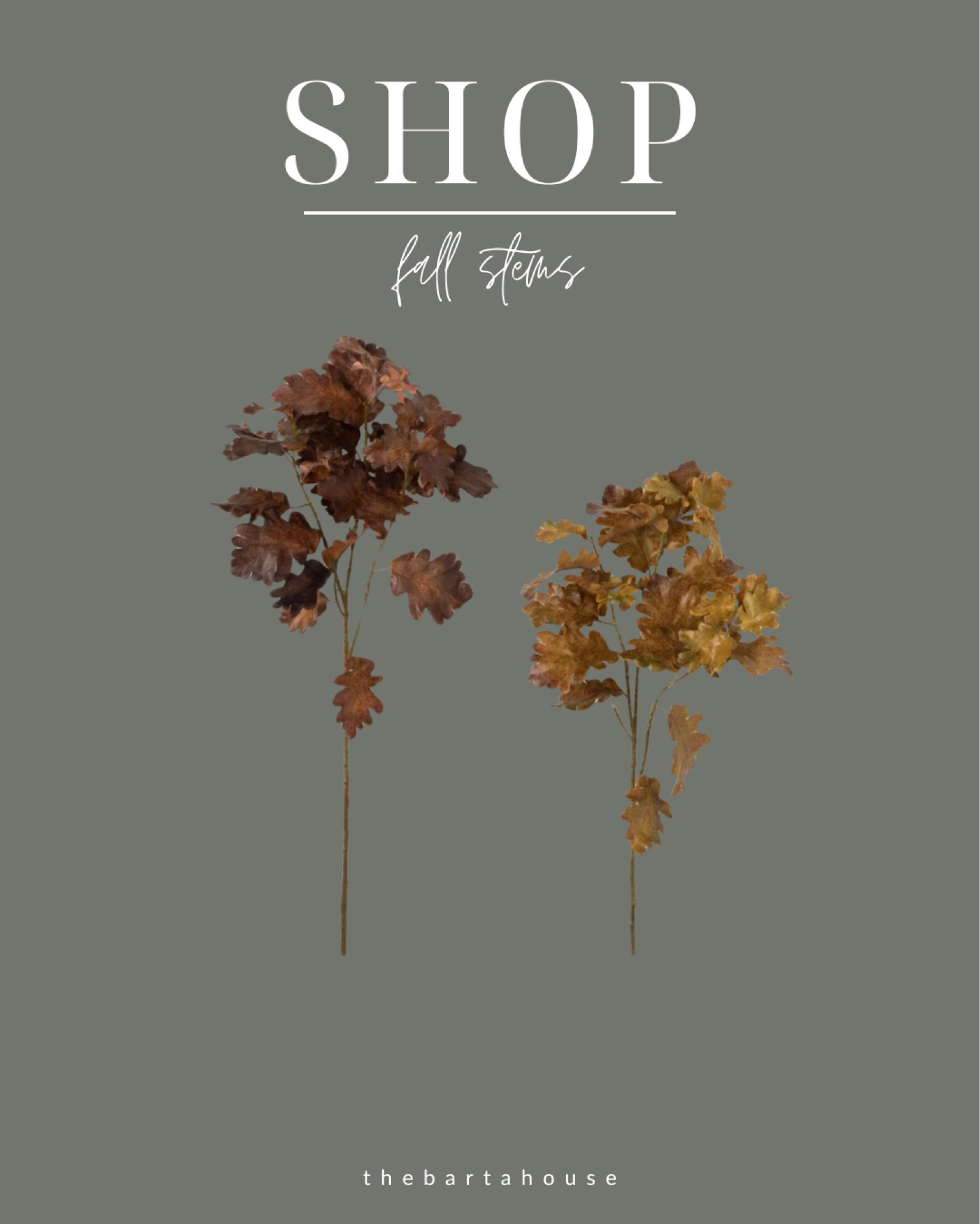 Fall stems back in stock! 

#LTKHome #LTKFindsUnder50