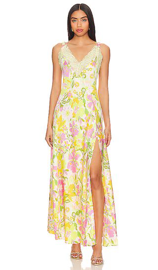 All A Bloom Maxi Dress In Lily Combo | Revolve Clothing (Global)