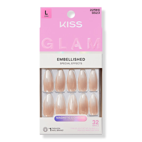 Kiss GLAM Embellished Press On Nails | Ulta