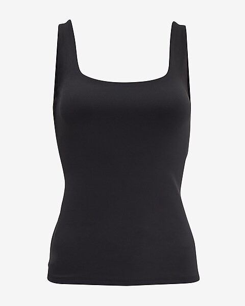 Body Contour High Compression Scoop Neck Tank | Express