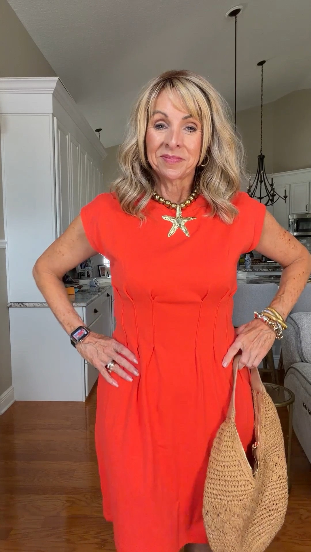 A tee shirt dress but it’s next level because of this cute detail! Comes in black and a navy and white stripe. Runs TTS only $18.
Spring 2026 Outfits


#LTKOver40
