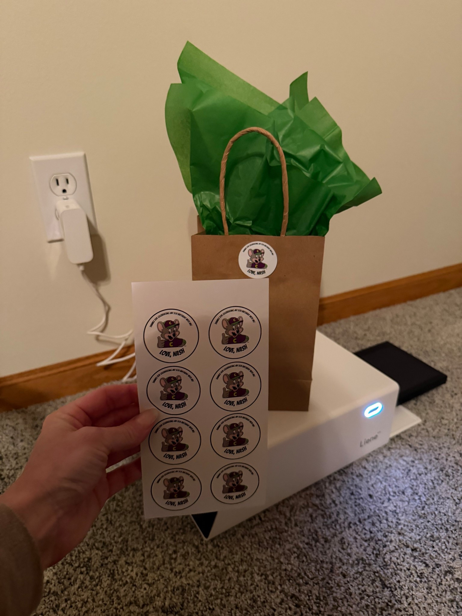 Got influenced last week to buy this sticker maker but had no idea what I’d use it for. Already busted it out to make these goody bags and I KNOW I will use this all the time now!! I LOVE IT!!!

#LTKmomlife #LTKKids #LTKHome