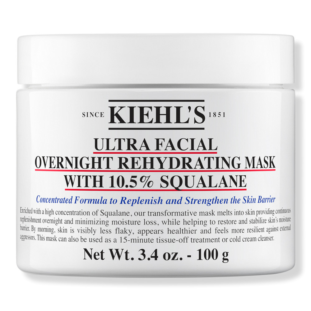 Kiehl's Since 1851 Ultra Facial Overnight Hydrating Mask with 10.5% Squalane | Ulta