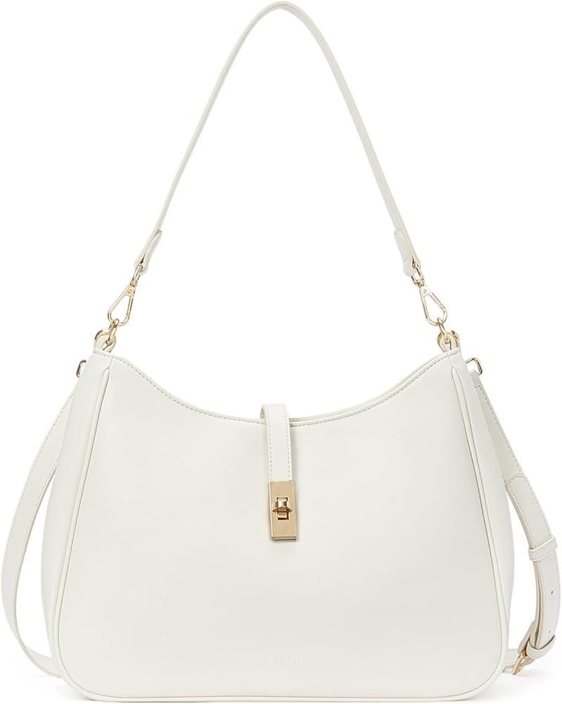 CLUCI Shoulder Bag for Women, Purses for Women, Handbag Hobo Bags Vegan Leather Crossbody Purse w... | Amazon (US)