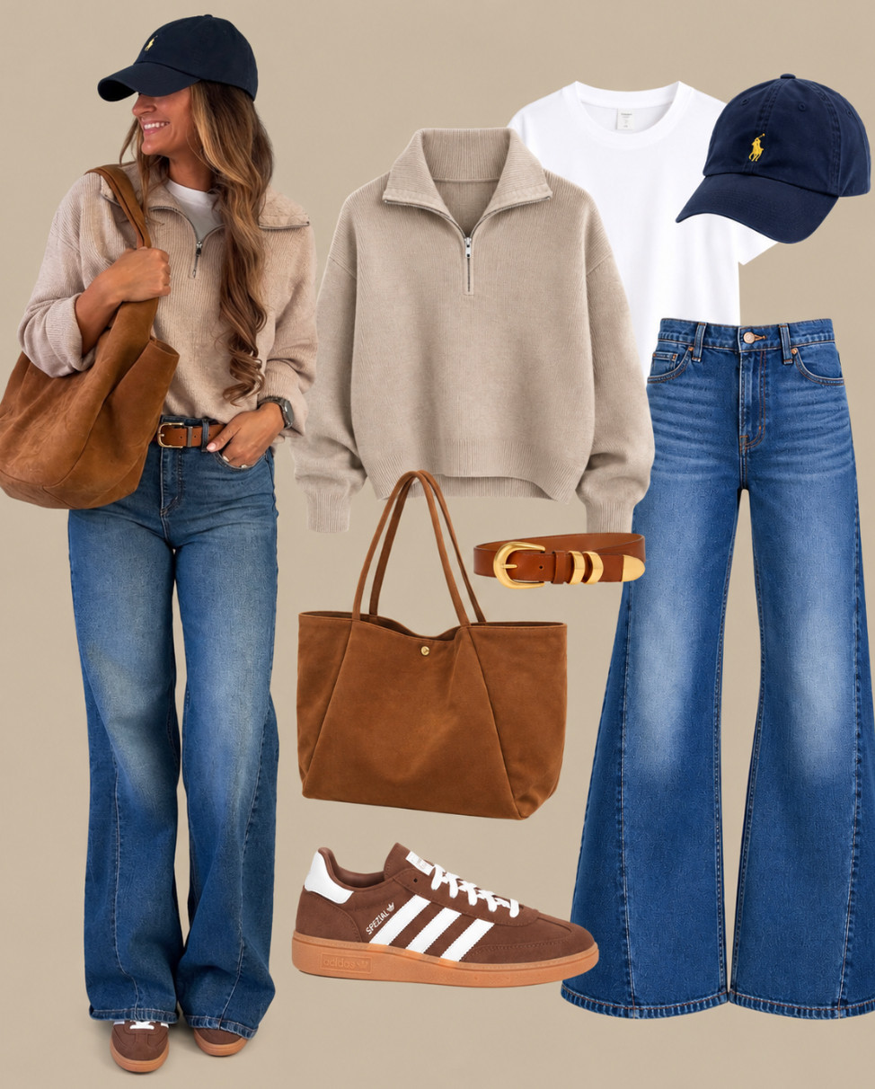 Easy casual fall outfit
