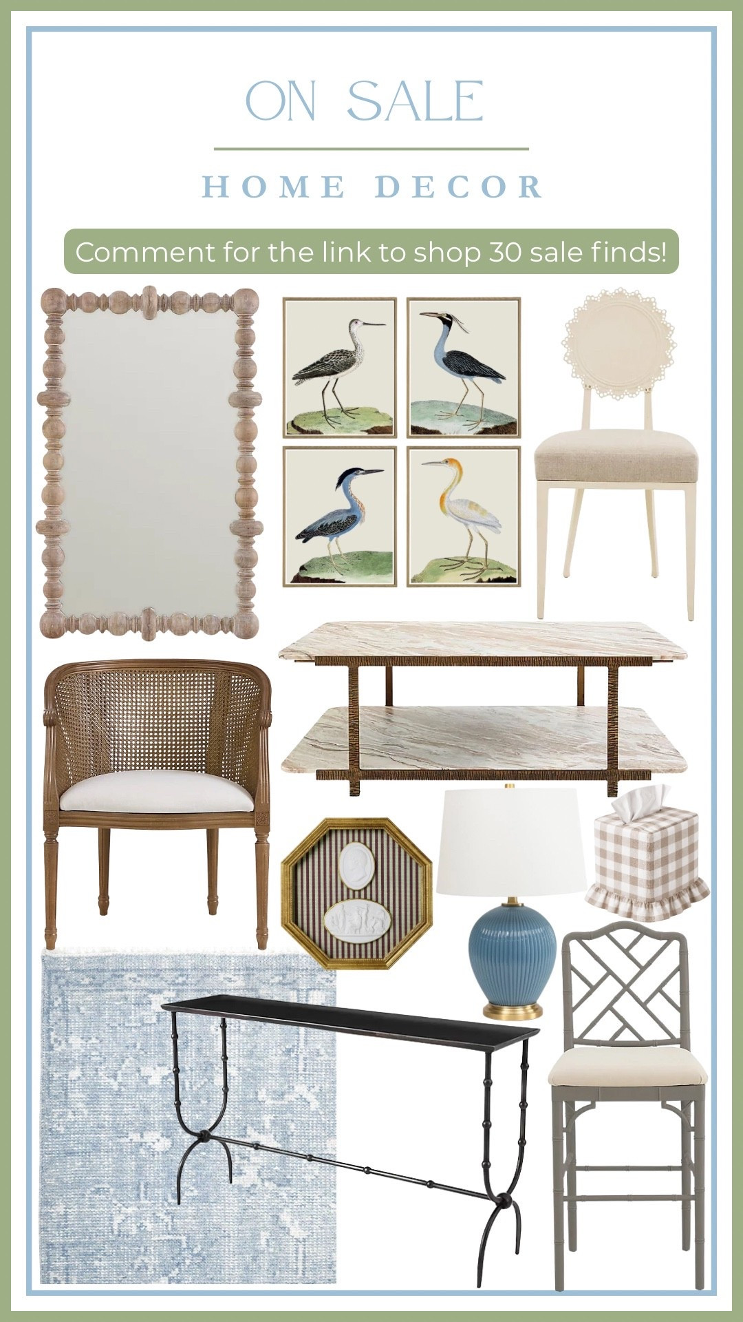 So many great home decor finds on sale! Perfect for an affordable, classic and colorful living room design! 

Classic living room decor | traditional living room decor | Grandmillennial living room decor | home decor on sale | affordable home decor | sale finds | preppy home decor | colorful home decor

#LTKSaleAlert #LTKHome
