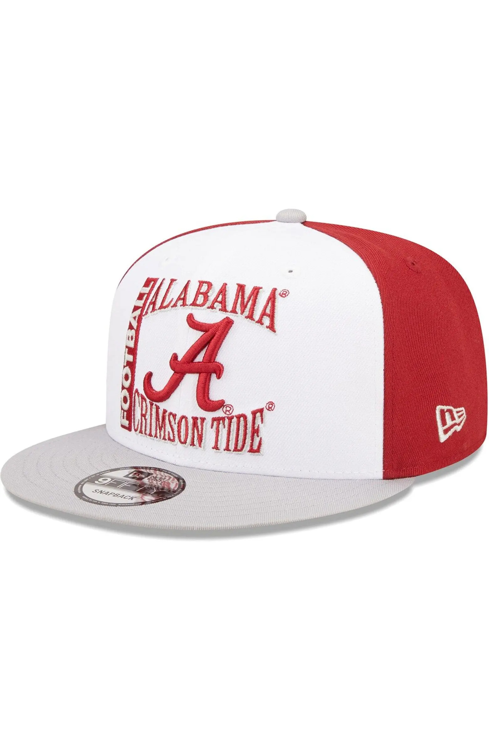 New Era Men's New Era White/Crimson Alabama Crimson Tide Retro Sport 9FIFTY Snapback Hat | Nordst... | Nordstrom