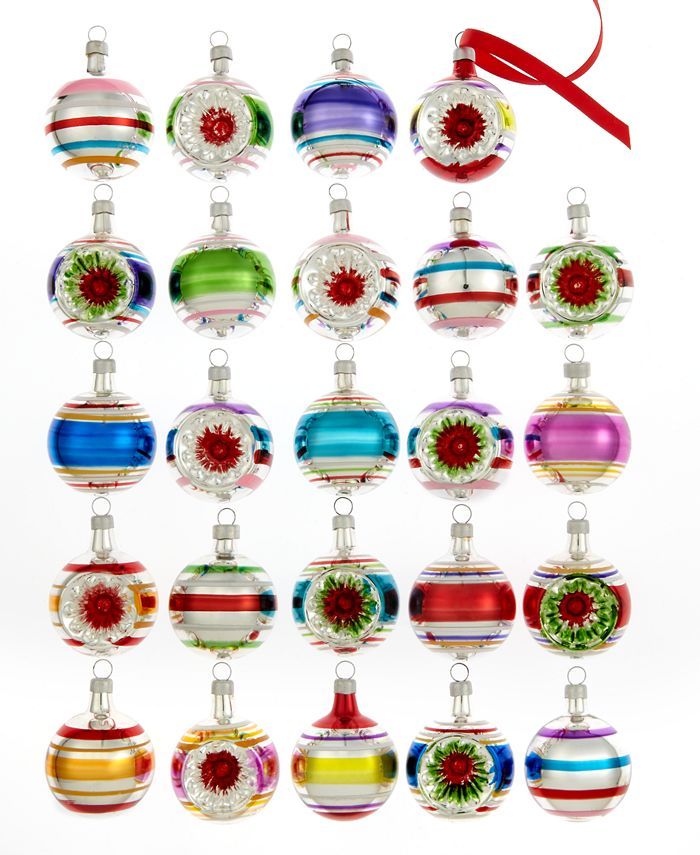 Kurt Adler Set of 24 Early Years Mini Ball Ornaments & Reviews - Shop All Holiday - Home - Macy's | Macys (US)