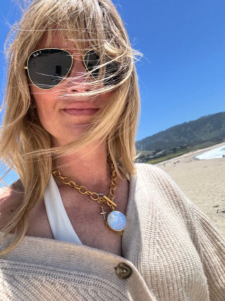 Best beach sweater and necklace you’ve been asking for!

#LTKtravel #LTKSeasonal #LTKstyletip