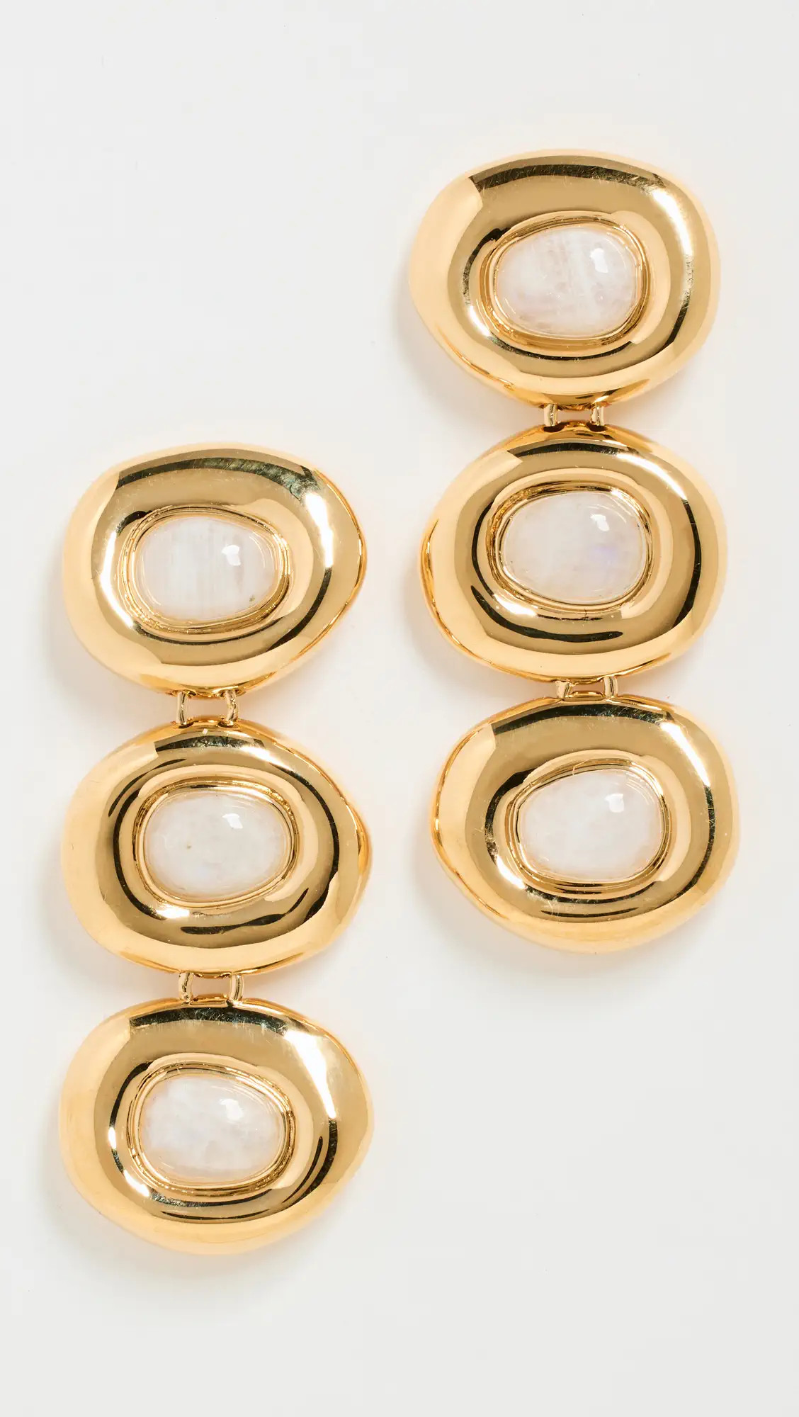 Missoma Doughnut Long Drop Hoops | Shopbop | Shopbop