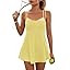 Yanekop Womens Tennis Dress Athletic Dress with Shorts and Bra Golf Outfits Spaghetti Strap Worko... | Amazon (US)