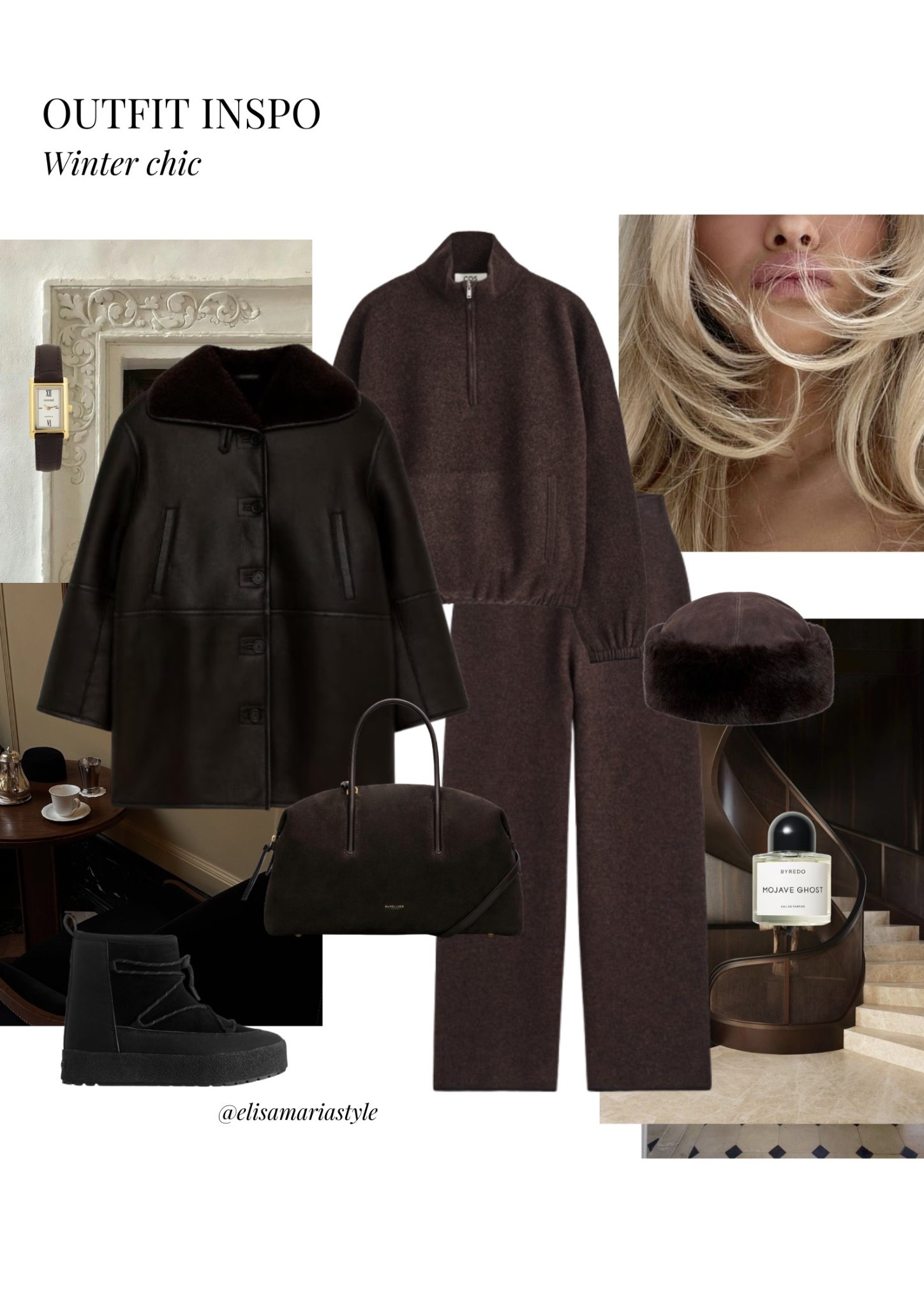 Chic winter outfit ideq 🤎

#LTKstyletip #LTKwinter #LTKbag