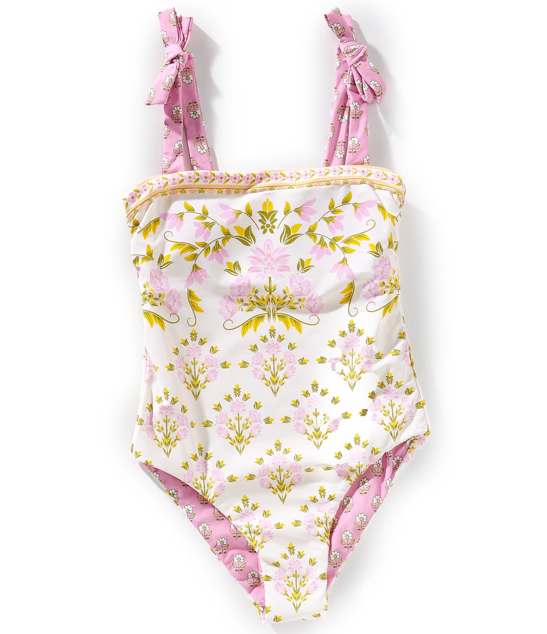 Big Girls 7-16 Bandeau One-Piece Swimsuit | Dillard's