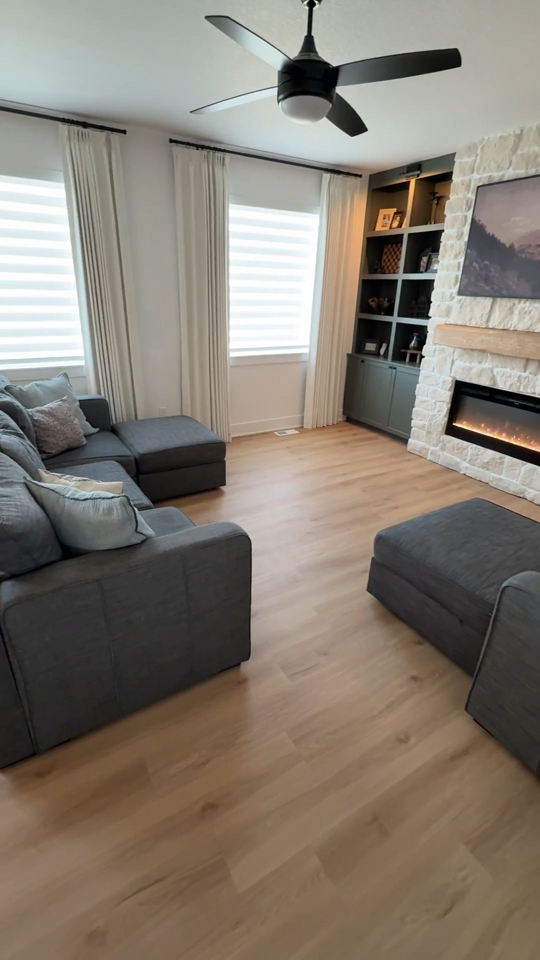 We love our lovesac sacational! The arrangement options are endless but personally love how we have it set up with one chair to the right and 3 seat with a chaise! 

Our current fabric is no longer available but they have so many options to choose from that you can’t go wrong with any of their selections. 

Currently love our pillow covers too but might refresh those soon. 

#livingroom #couch #lovesac #sectional #customizable #adaptable #adaptablecouch #throwpillows #sacational #cozy #springrefresh 



#LTKHome