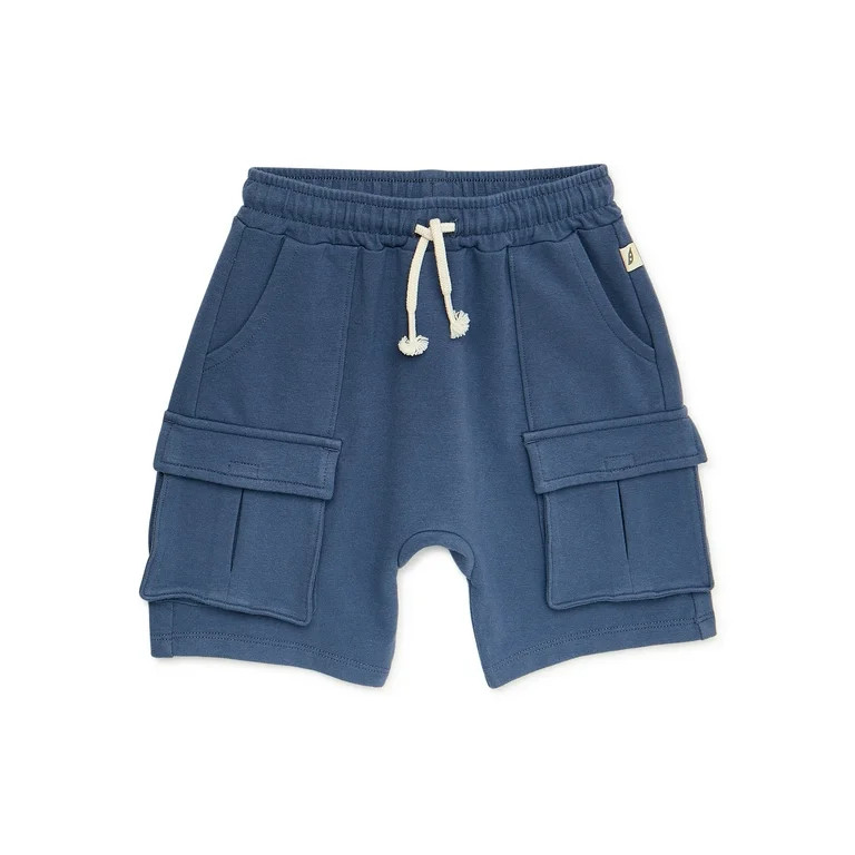 easy-peasy Toddler Boy French Terry Cargo Shorts, Sizes 12 Months-5T | Walmart (US)