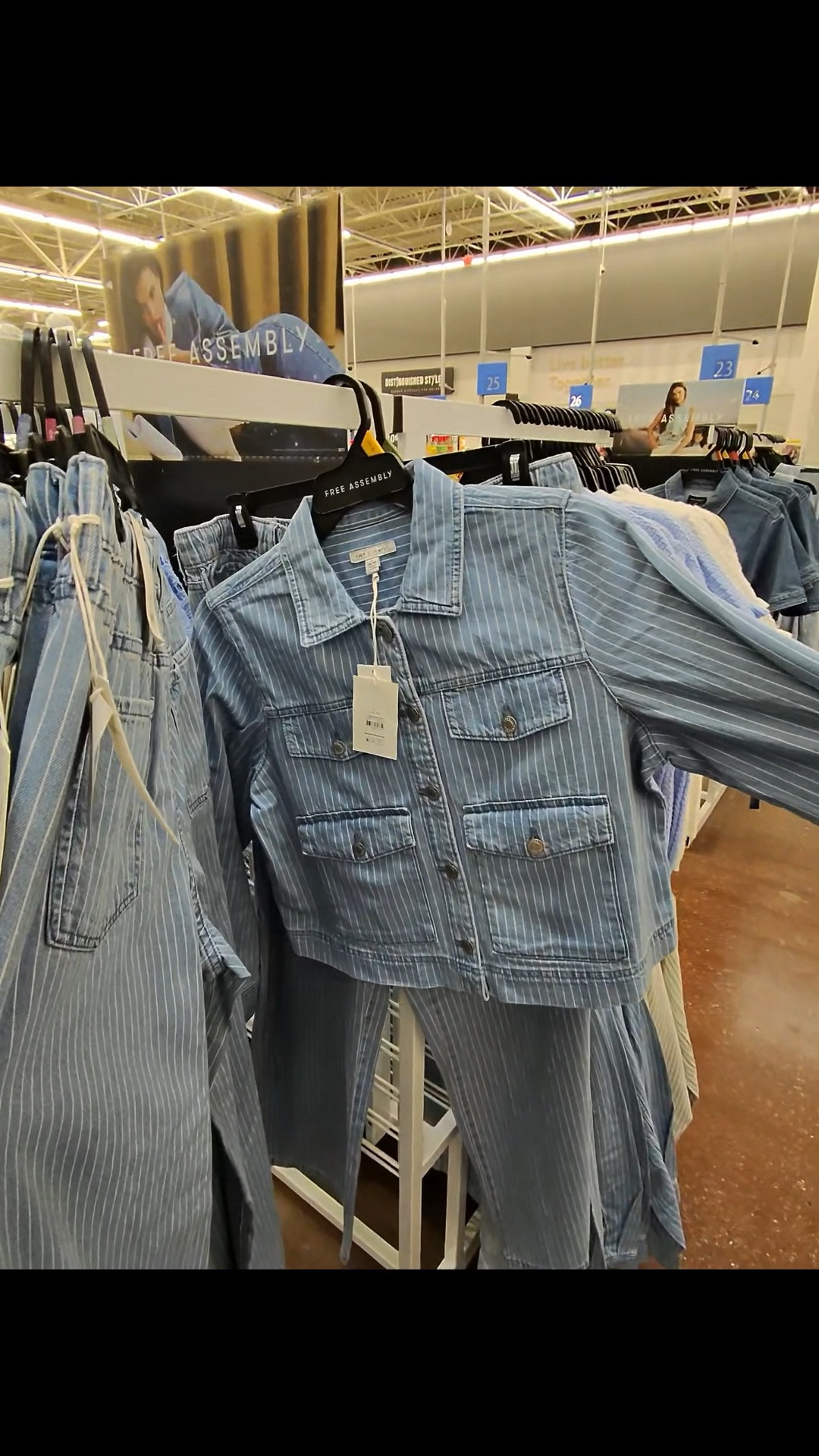 Denim pants and denim jacket on Walmart 

#LTKPetite #LTKOver40