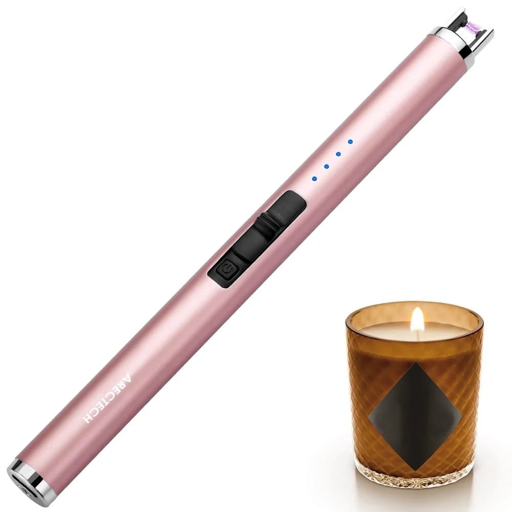 ARECTECH Electric Candle Lighter, Gold, Single Piece | Walmart (US)