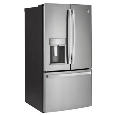 36'' Counter Depth French Door 22.1 cu. ft.Refrigerator GE Profileâ¢ Finish: Fingerprint Resistant  | Wayfair North America