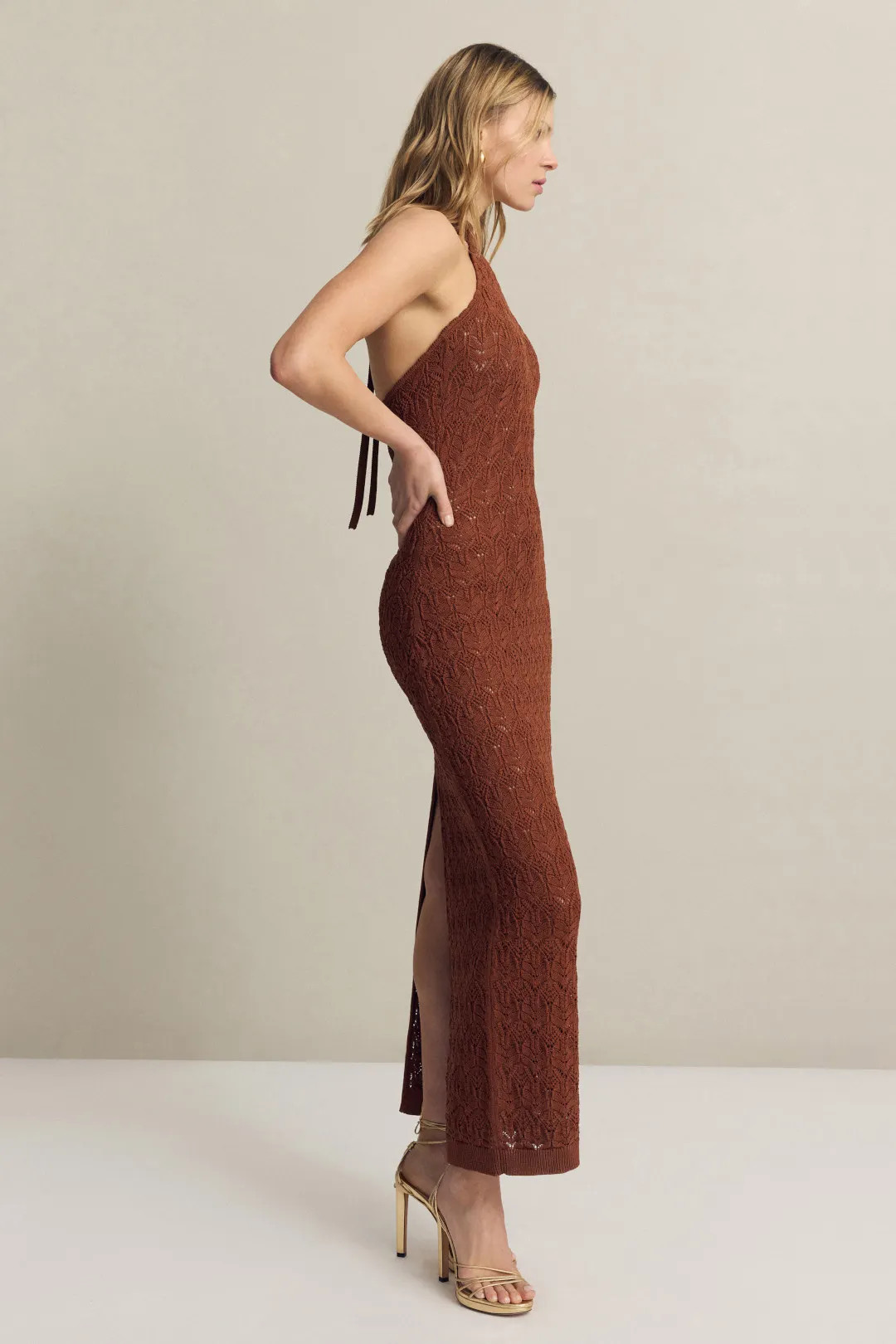 Crochet Halter Dress | Rent the Runway