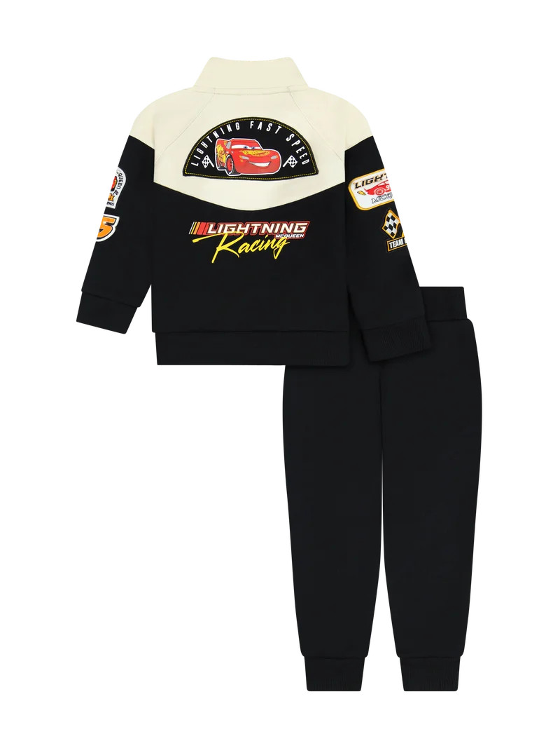 Cars Toddler Boy 2pc Active Jacket and Pant Set, Sizes 12 Months - 5T | Walmart (US)
