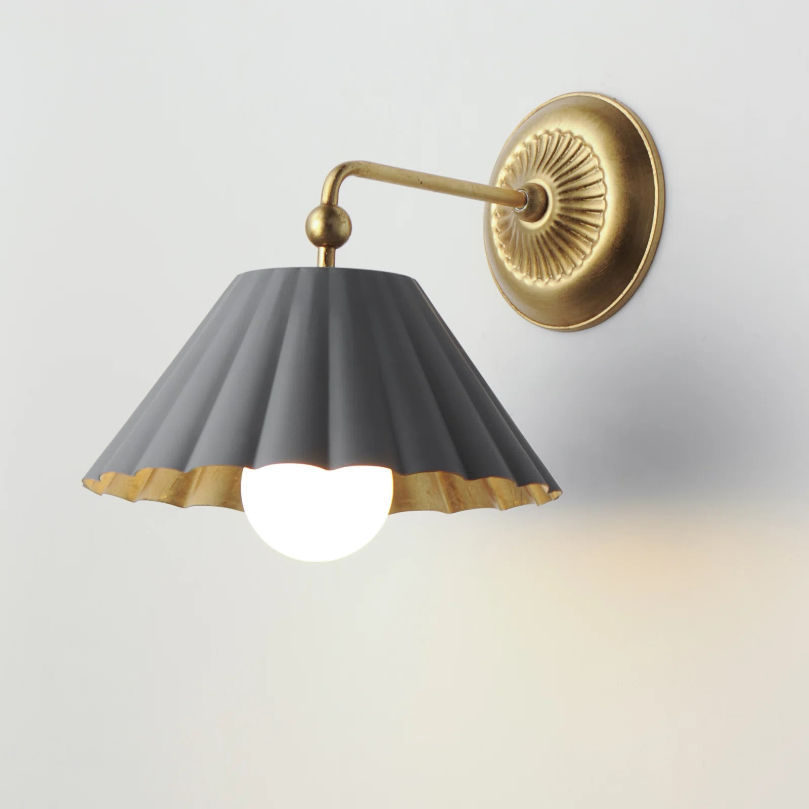 Granduca Steel Armed Sconce | Wayfair North America