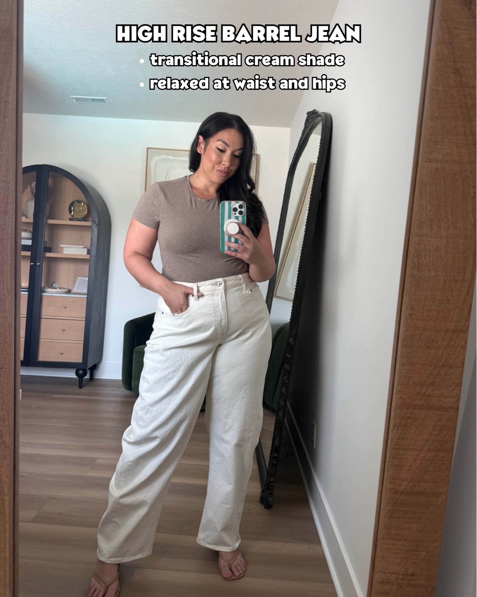 Relaxed at the waist and hips, these barrel jeans are a 10/10. TTS size 33

Midsize fashion, ootd, outfit inspo, jeans

#LTKootd #LTKMidsize #LTKSeasonal