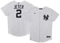 Nike Little Kids' New York Yankees White Derek Jeter #2 Replica Jersey | DICK'S Sporting Goods