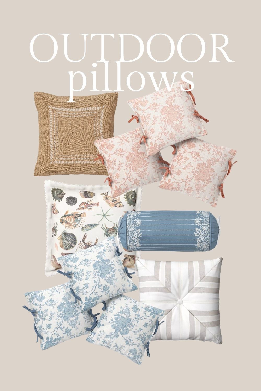 New threshold x Studio McGee outdoor pillows at Target. 

#LTKHome