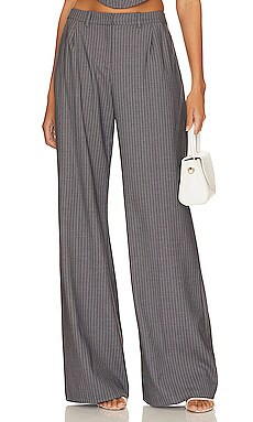 Amanda Uprichard Slater Pants in Eton Pinstripe from Revolve.com | Revolve Clothing (Global)