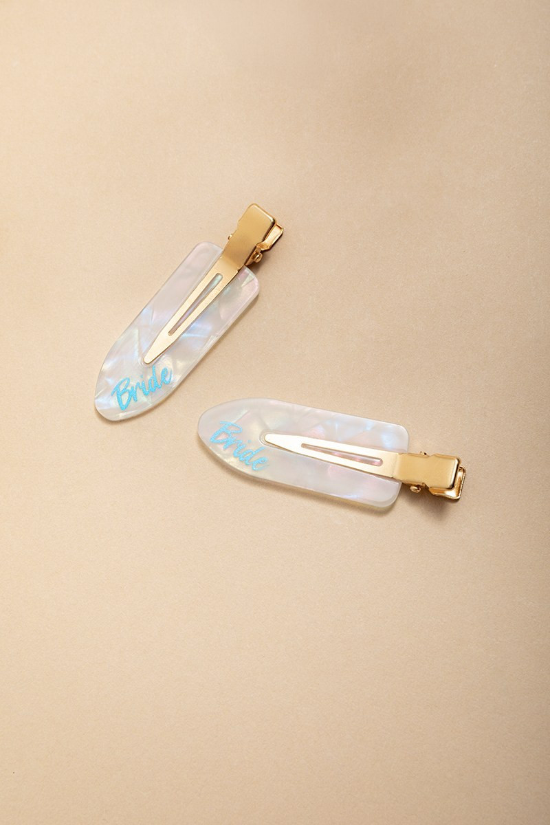 Bride Creasless Hair Clips | Francesca's