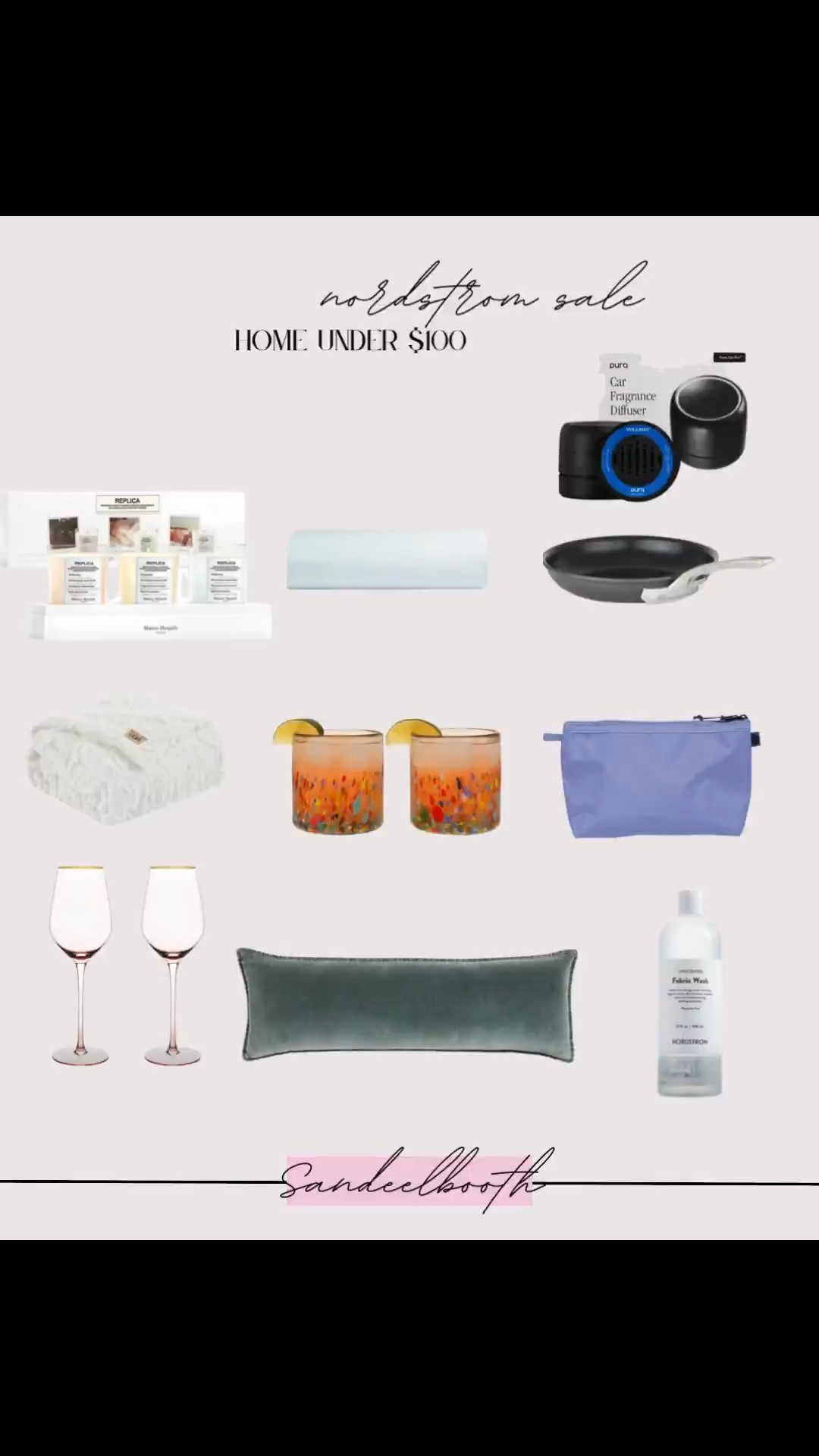 ✨Nordstrom Home Sale Finds Under $100✨
If you’ve been waiting to refresh your space (or treat yourself), this is your sign. From cozy UGG throws to chic glassware and even a luxe car diffuser, these bestselling Nordstrom home finds are all under $100—and on sale!

🛋️ Includes top picks like:
	•	Replica perfume discovery set
	•	Capri Blue car fragrance diffuser
	•	Nonstick fry pan
	•	Blush wine glasses
	•	Colorful cocktail glasses
	•	Cozy throw blanket
	•	Velvet lumbar pillow
	•	Home scent diffuser
	•	Travel pouch + more!

🛒 Tap to shop these home deals before they sell out!
#nordstromsale #homefinds #nordstromhome #ltkhome #affordablehome #homedecorfavorites #under100 #cozyhome 



#LTKHome #LTKFindsUnder100 #LTKSaleAlert