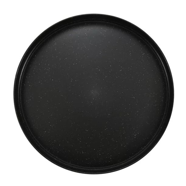 Mainstays 10-Inch Eco-Friendly Recycled Plastic Dinner Plate, Black | Walmart (US)
