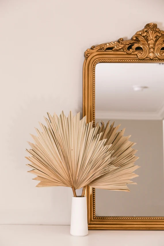 LARGE DRIED PALM Leaves decor 1/3 or 5 pcs for tropical decoration , wedding decor, boho style, n... | Etsy (US)