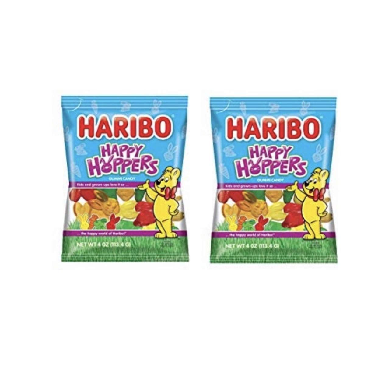 Haribo Happy Hoppers Gummi Candy 4 oz (2 Pack) | Amazon (US)