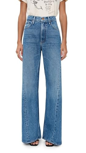 MOTHER Women's The Lemon Twist Jeans, Rolling in The Dough, Blue, 29 | Amazon (US)