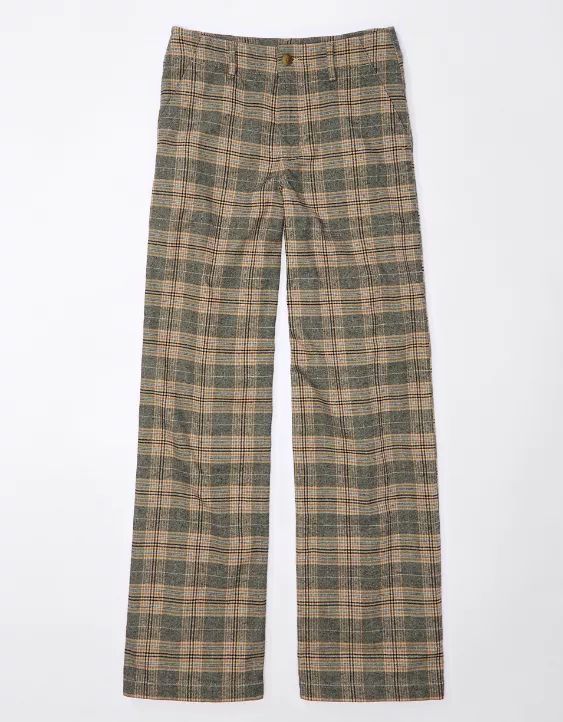 AE Super High-Waisted Baggy Wide-Leg Trouser | American Eagle Outfitters (US & CA)