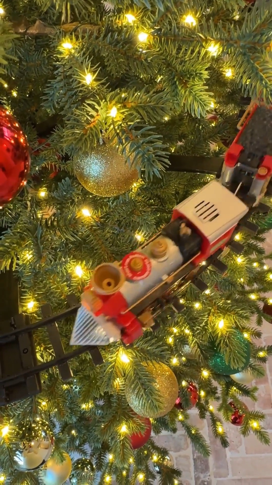 This little Christmas train might be one of my favorite things to bring out for the kids. 🎄✨

We had it around our tree last Christmas, and my son was completely obsessed. He was only 3 and would turn it on over and over just to sit and watch it go around the tree. 🥹❤️

It’s such a small detail, but it made the whole tree feel extra magical. And after watching it sell out so quickly last year without ever restocking, I knew I wanted to grab it early this time. 😂

If you’ve been thinking about getting one, this is your sign to grab it before it disappears again! 🎄

#LTKHome #LTKSeasonal #LTKmomlife