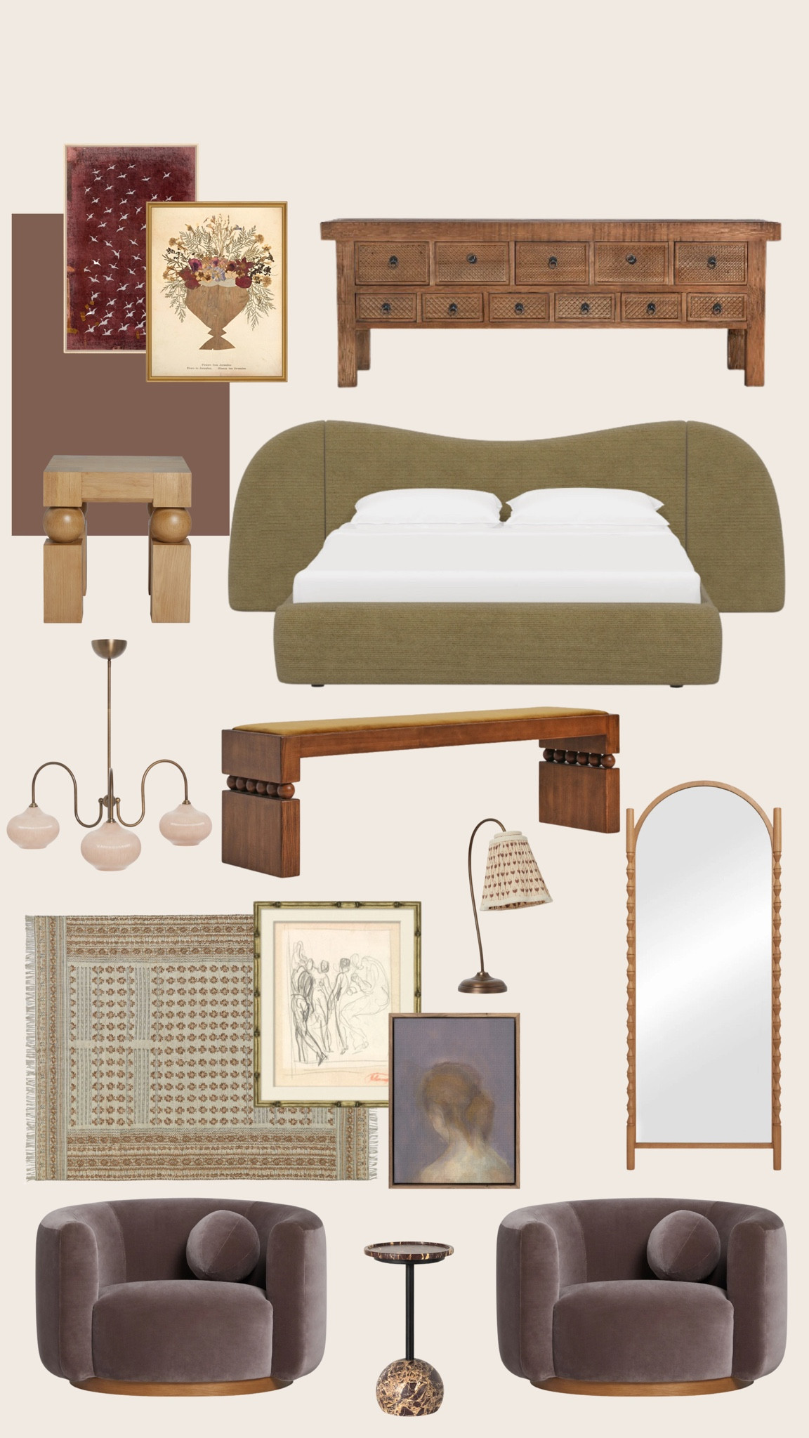 guest room design🤎