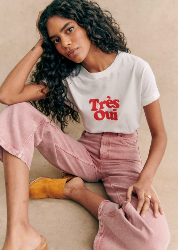 Très Oui T-Shirt | Sezane Paris
