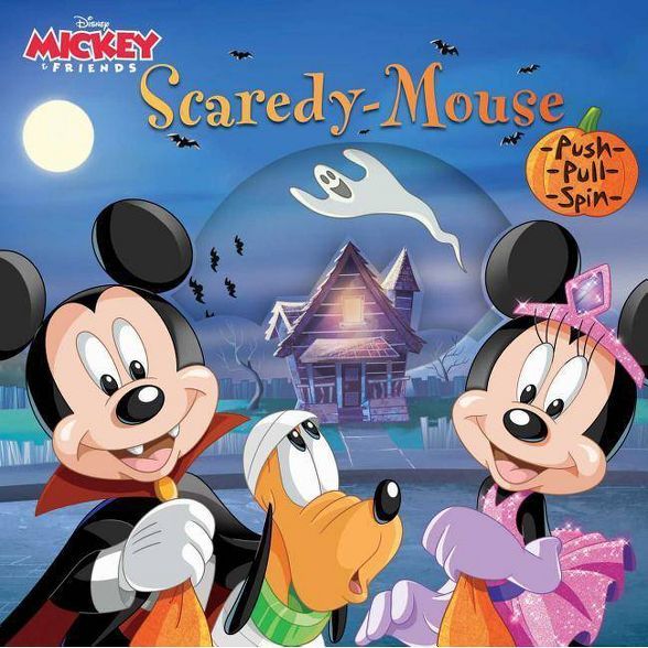 Disney Mickey & Friends: Scaredy-Mouse - by  Courtney Acampora (Board Book) | Target
