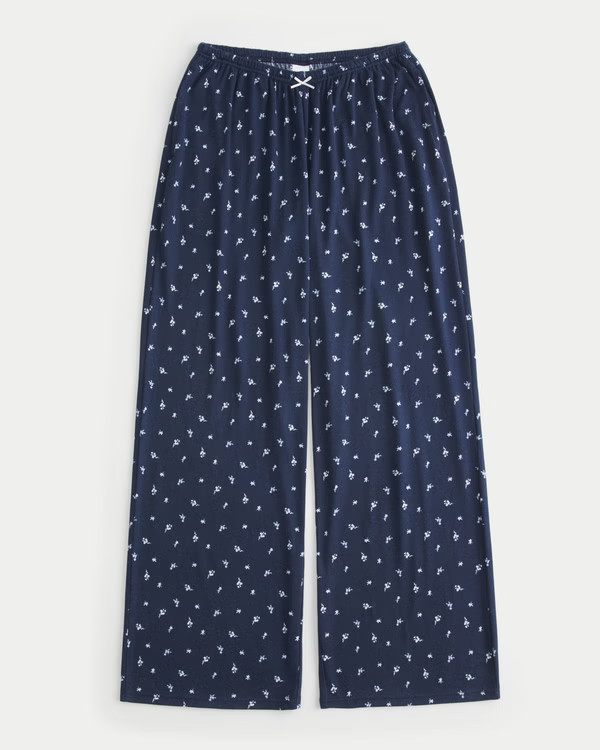 Floral Pattern Pajama Pants | Hollister (US)
