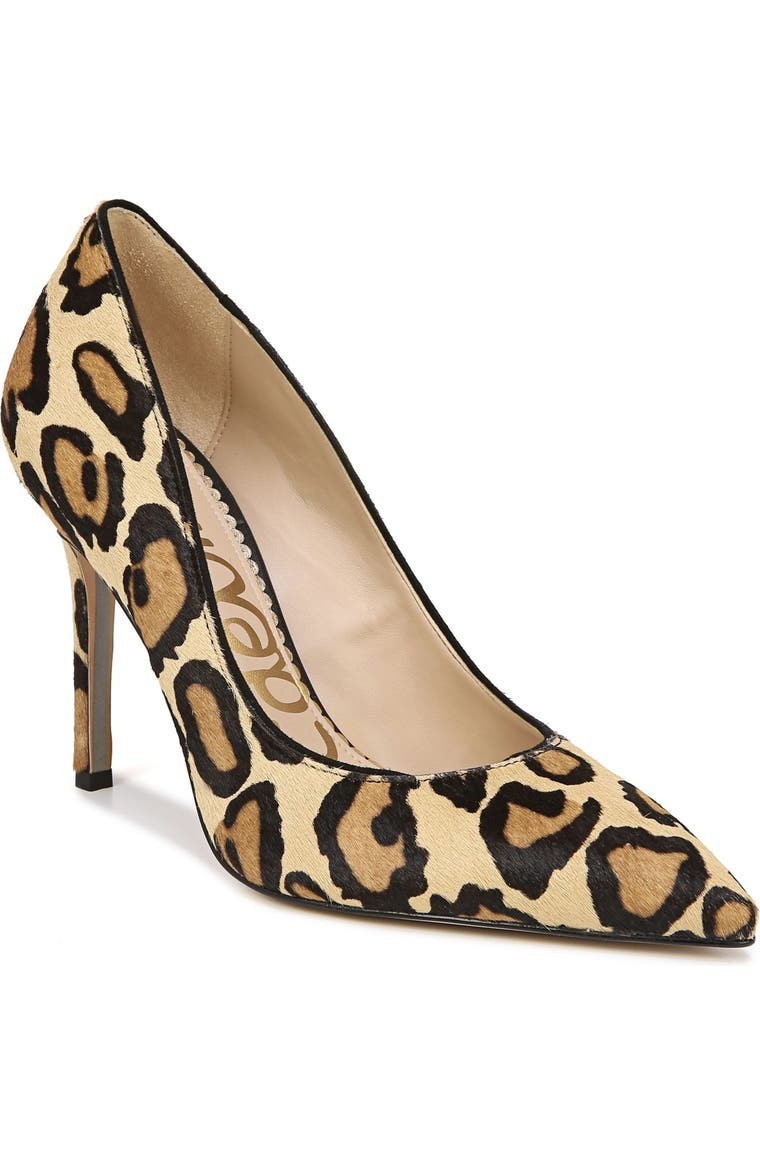 Hazel Genuine Calf Hair Pointed Toe Pump | Nordstrom