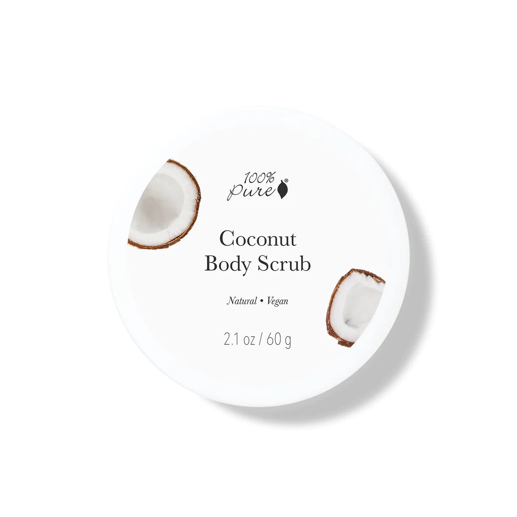 Coconut Body Scrub - 2 oz | 100% PURE