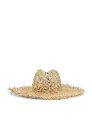 Lack of Color Sunnydip Fray Fedora in Seagrass from Revolve.com | Revolve Clothing (Global)