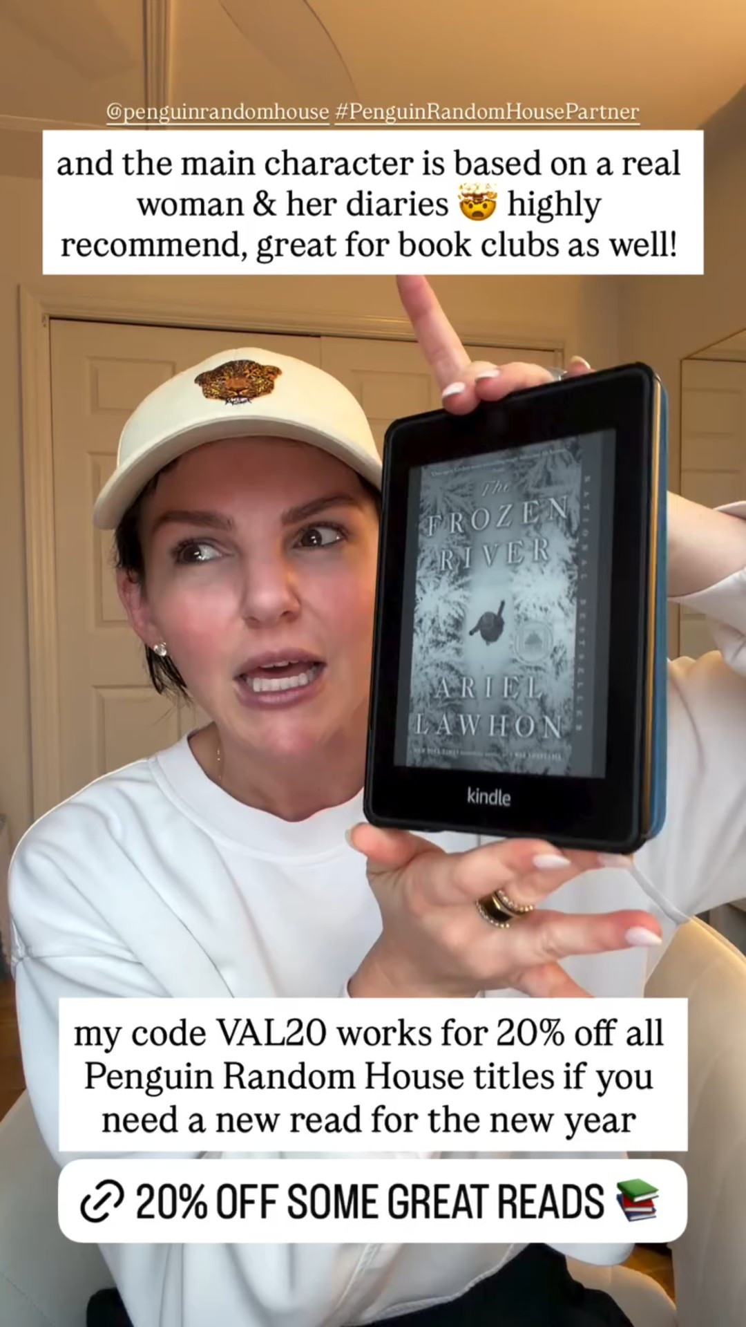 and the main character is based on a real woman & her diaries 🤯 highly recommend, great for book clubs as well! my code VAL20 works for 20% off all Penguin Random House titles if you need a new read for the new year  @penguinrandomhouse #PenguinRandomHousePartner

#LTKFindsUnder50 #LTKGiftGuide #LTKHoliday
