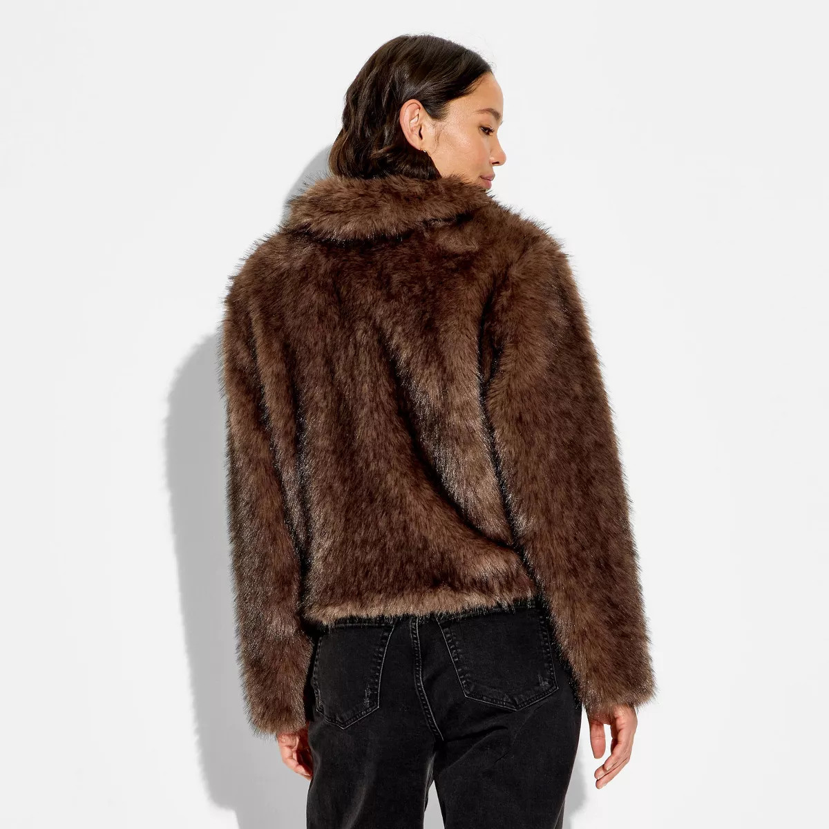 Women's Faux Fur Jacket - Wild Fable™ | Target