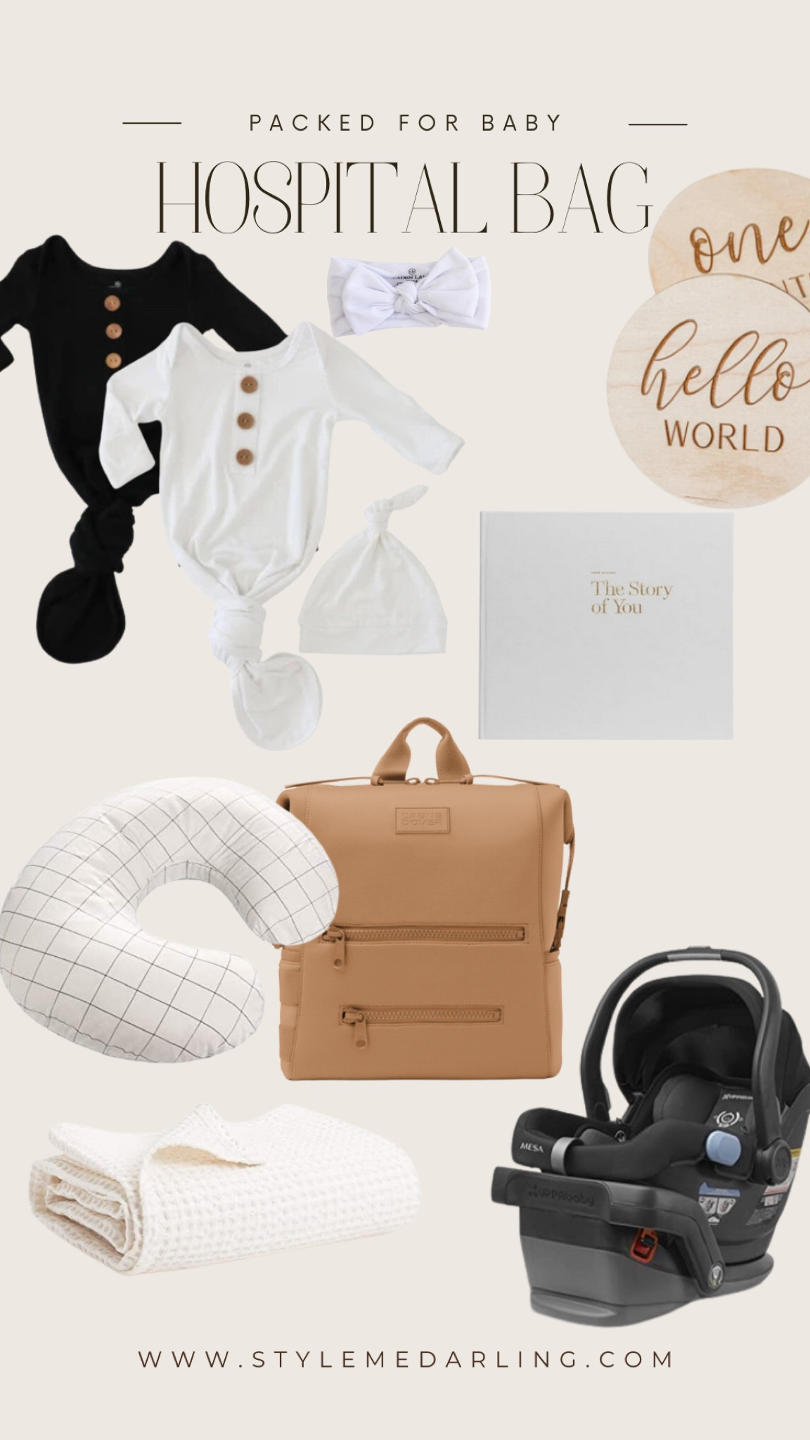 #hospitalbag #laboranddelivery #babybag #knottednewborngown #babybook #milestonemarkers #nursingpillow #boppynursingpillow #boppypillowcover #nursingpillowcover #infantcarseat #uppababymesacarseat #babyblanket #waffleblanket #genderneutralbabystuff #diaperbag 

#LTKbump #LTKbaby #LTKfamily