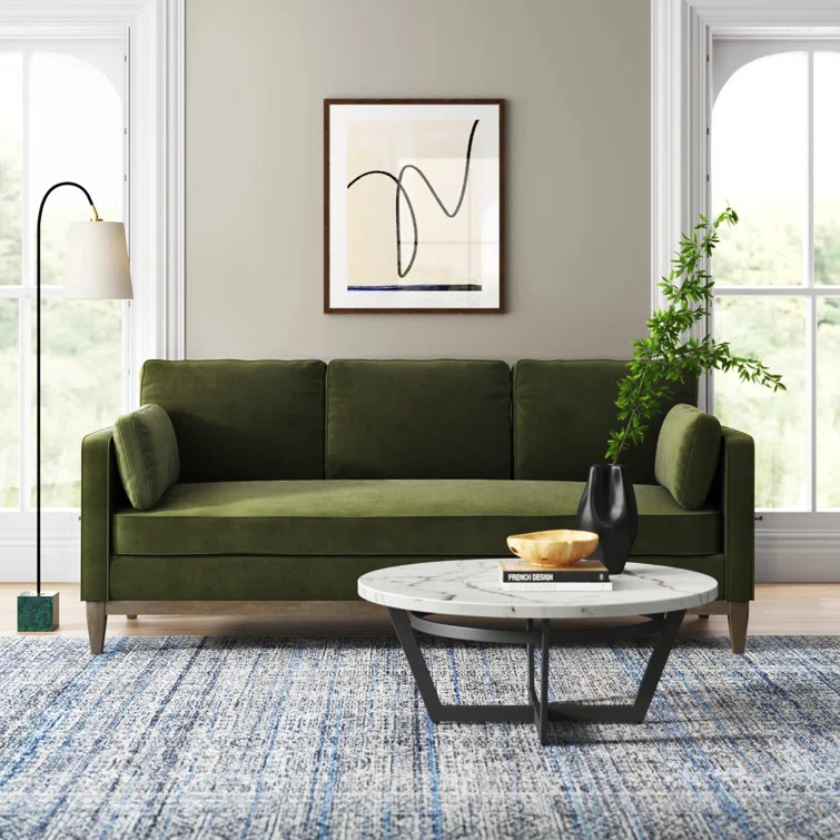 Pera 84'' Velvet Sofa | Wayfair North America